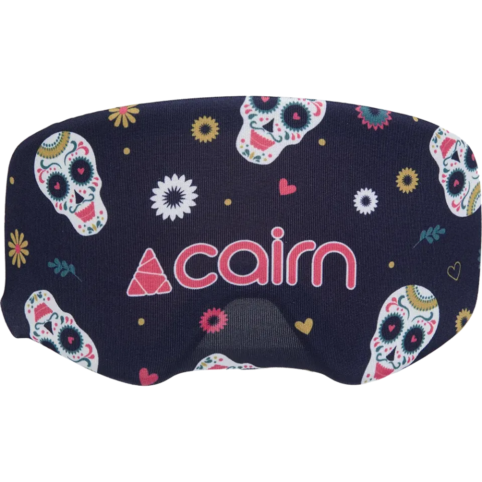 Cairn Goggle Cover Skidglasögonfodral Emeraude Skull