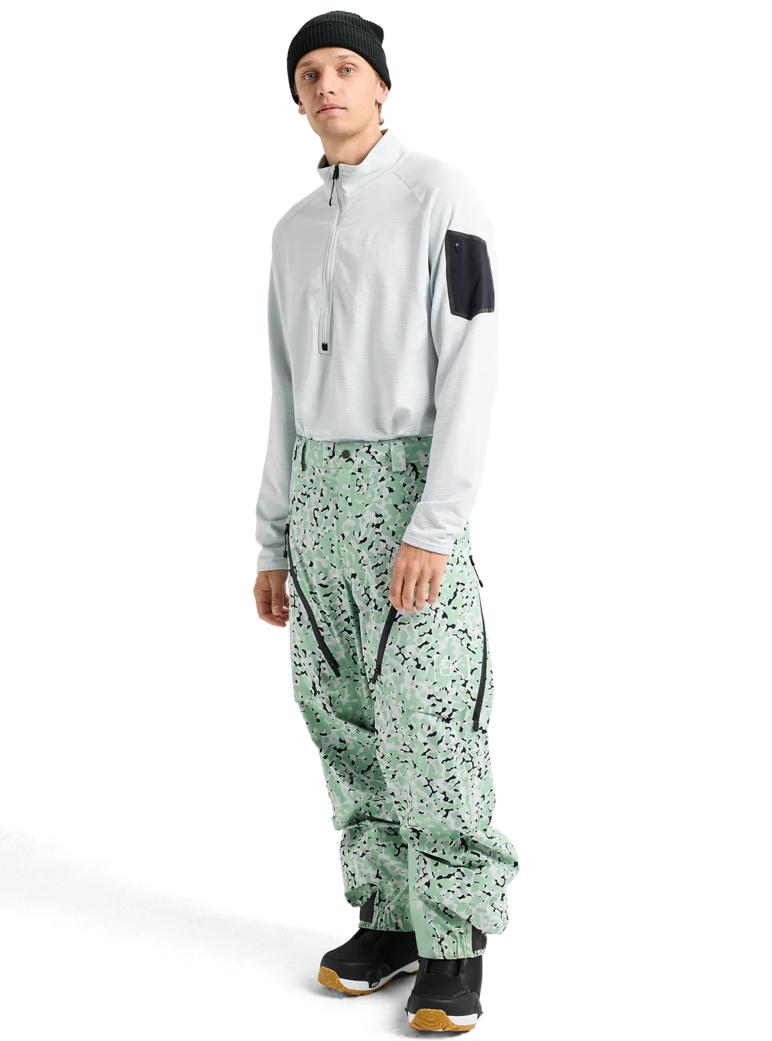 Burton [ak] Tuvak Gore-Tex skalbyxor grå camo 3L