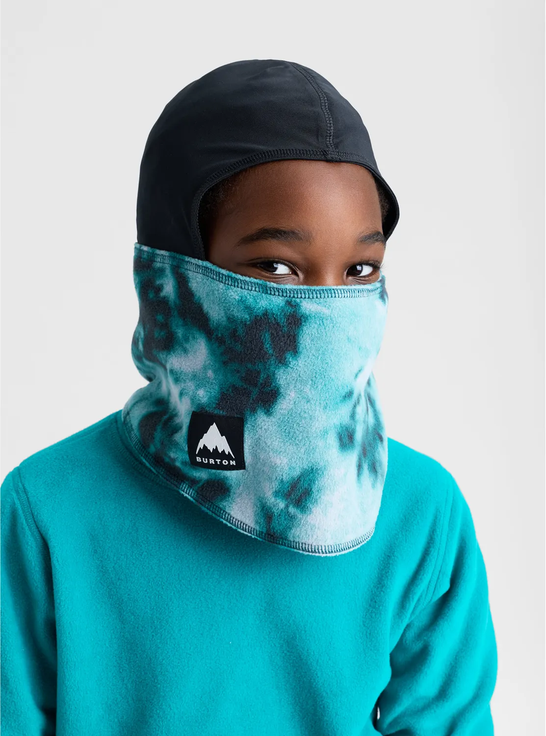 Burton balaclava barn True Black vindtät