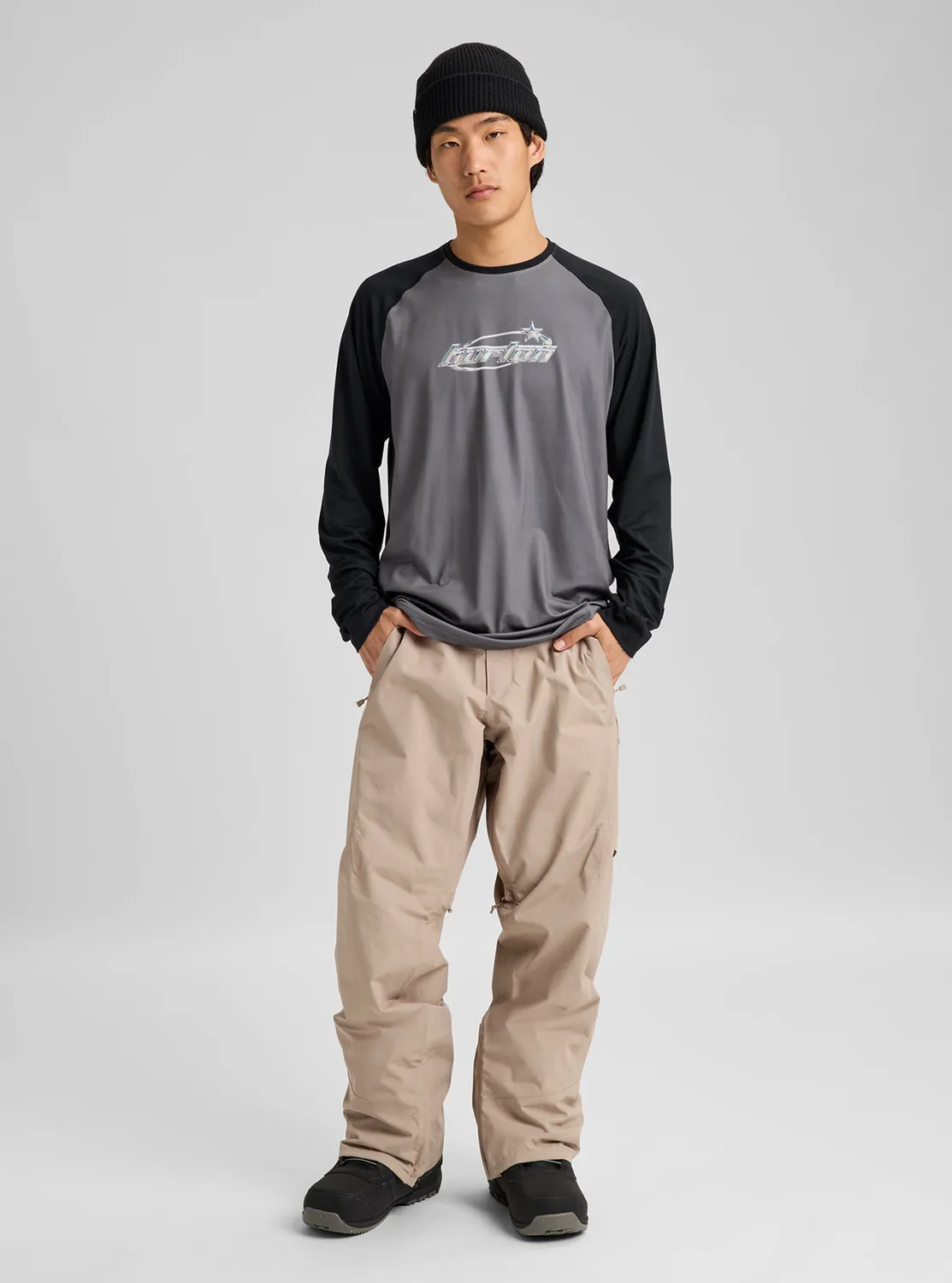 Burton Reserve 2L skidbyxor herr True Black