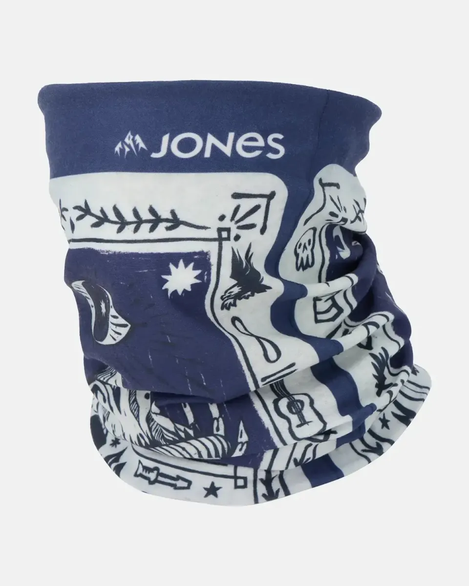 Jones Tweaker Neckwarmer halsvärmare Eclipse Blue vindtät