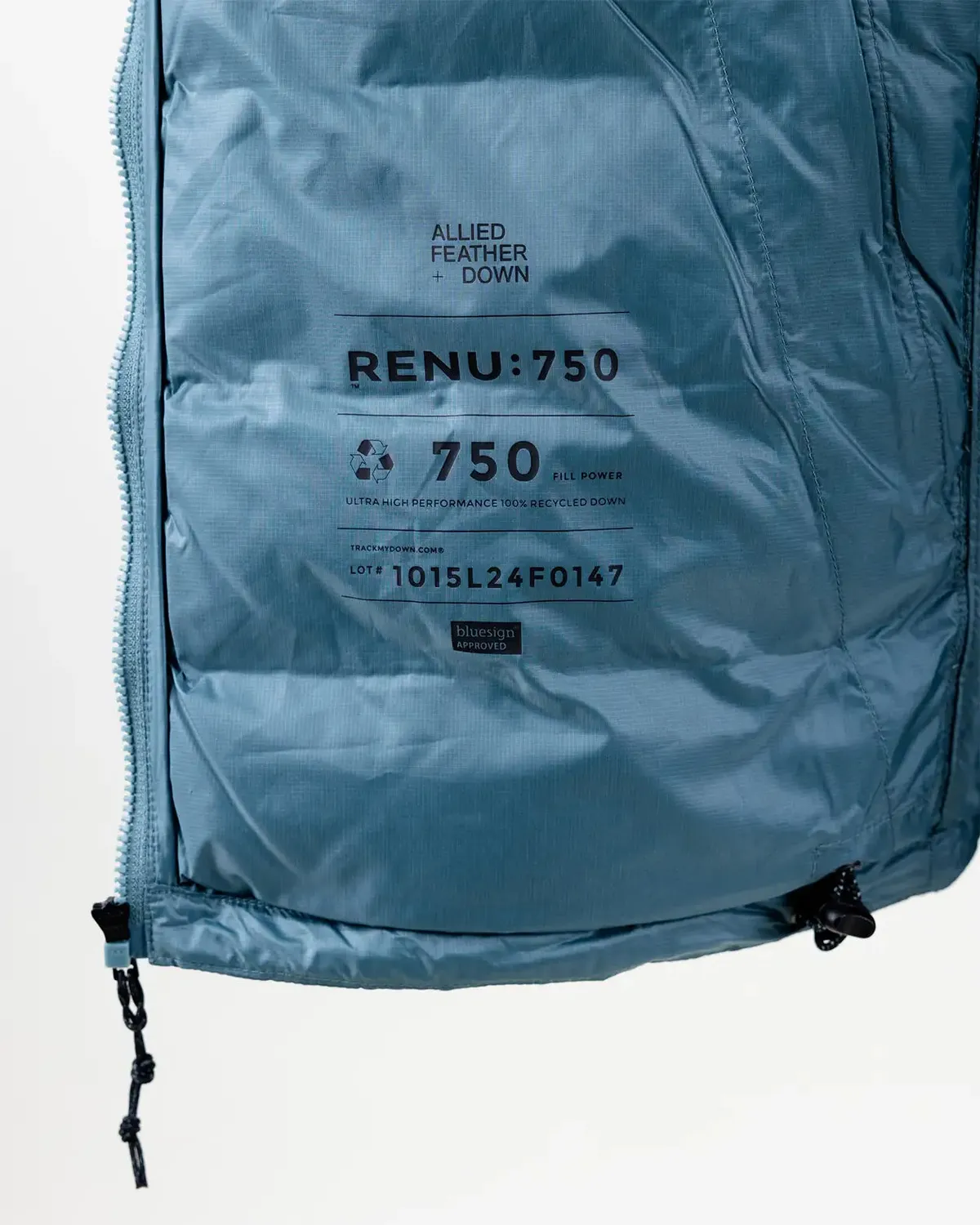 Jones Re-Up Recycled Down Hoodie 2026 dunjacka herrsvart
