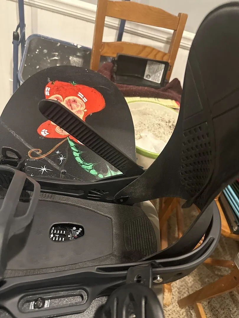 Burton X EST snowboardbindning svart M styv