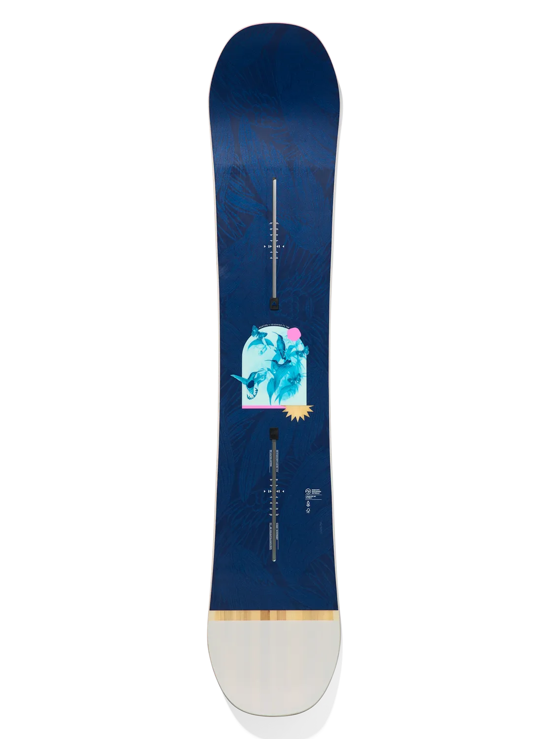 Burton Yeasayer Flying V snowboard dam 148 Graphic