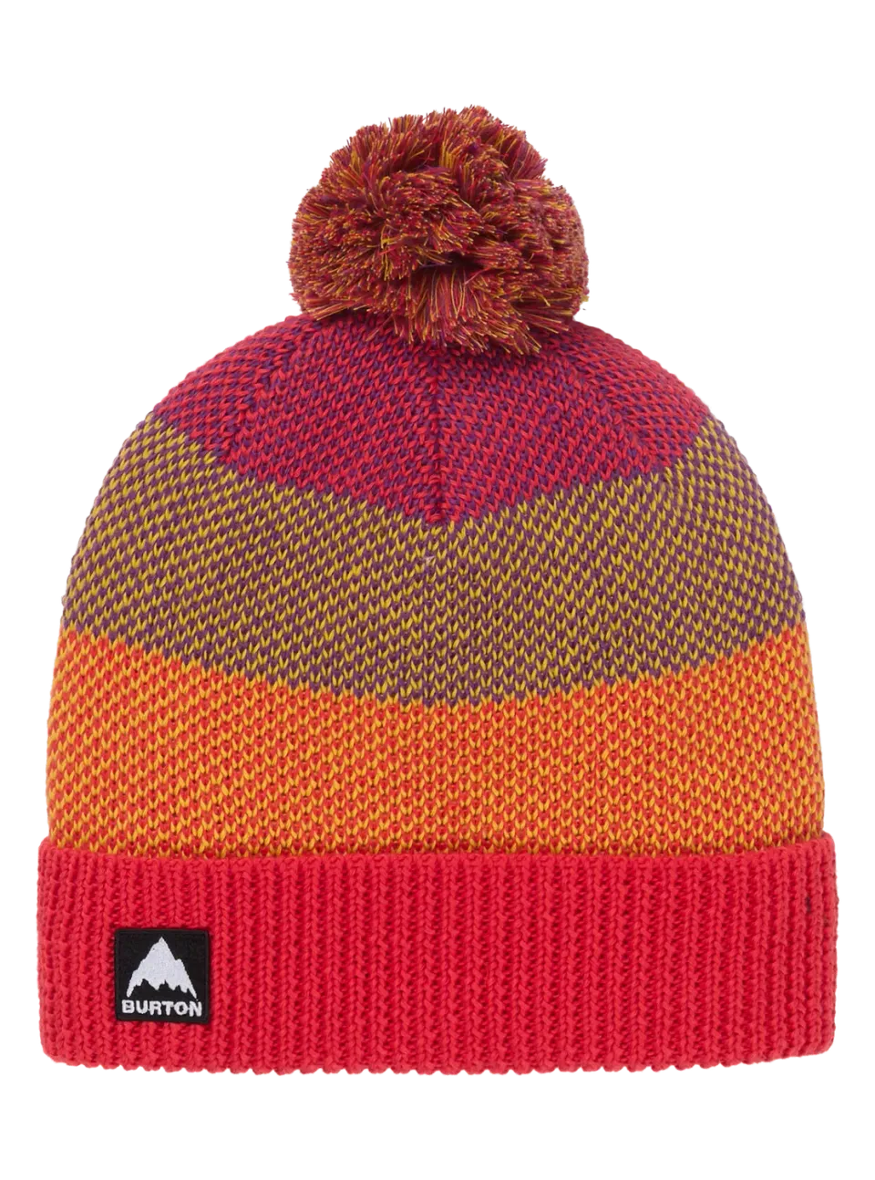Burton Fleece-Lined Pom barnmössa fiesta red multi