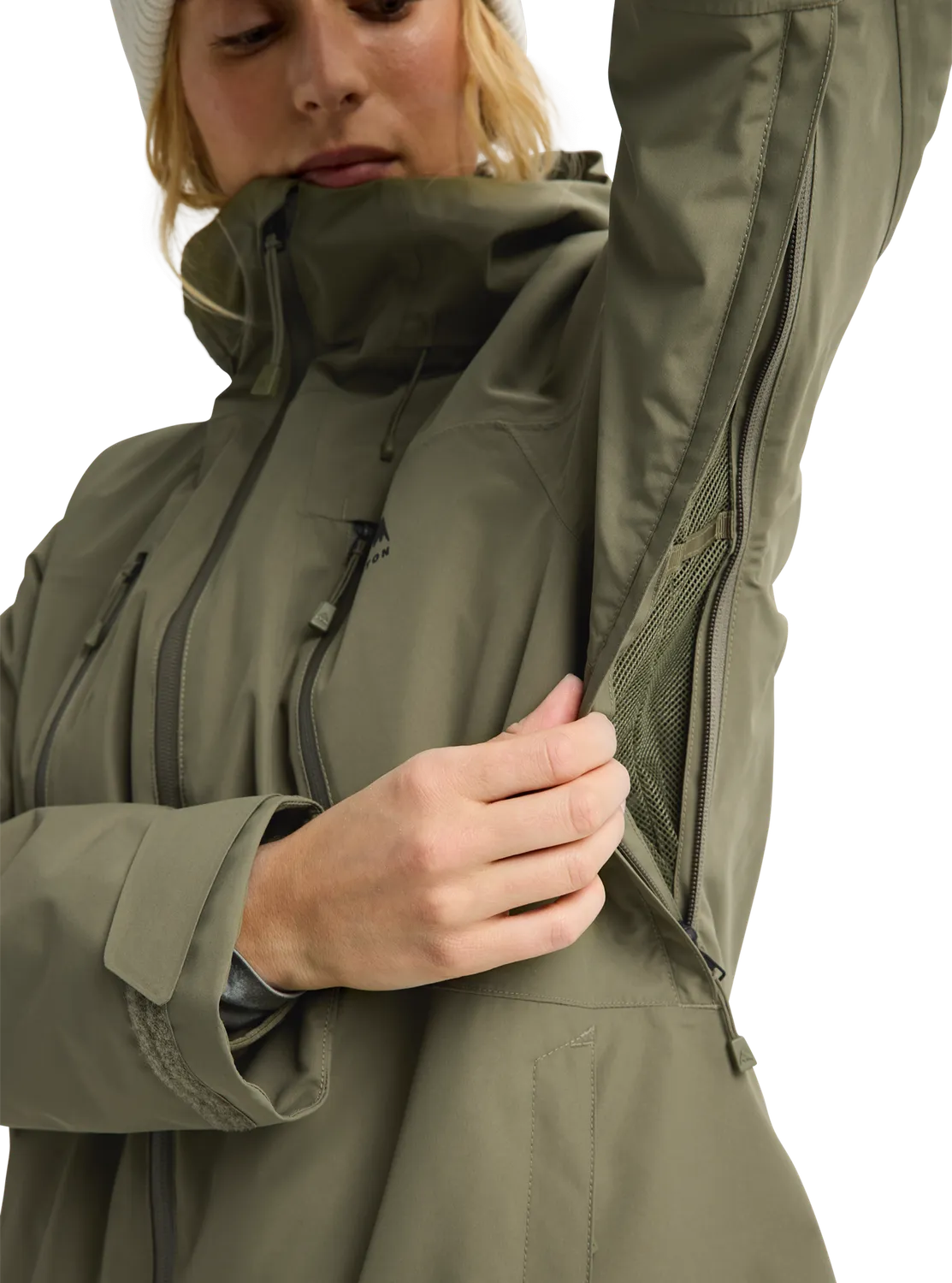 Burton Reserve 2L skidjacka forest moss S 3-i-1 20K
