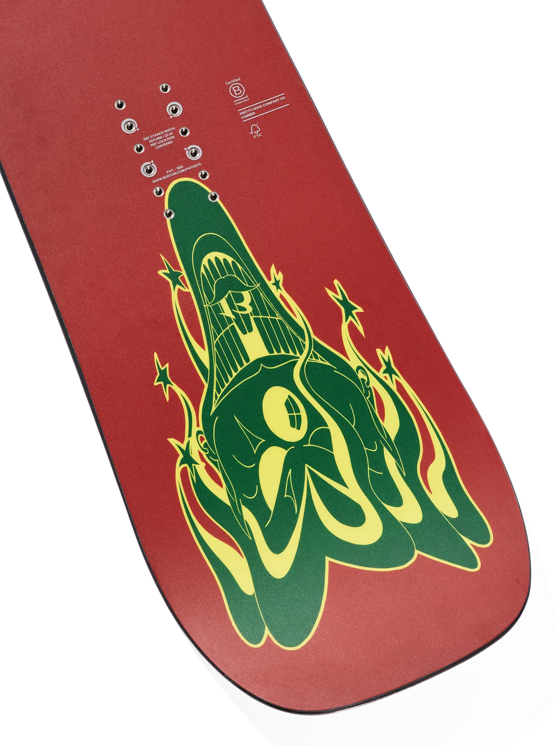 Burton Pretty Good Camber snowboard Joker 152