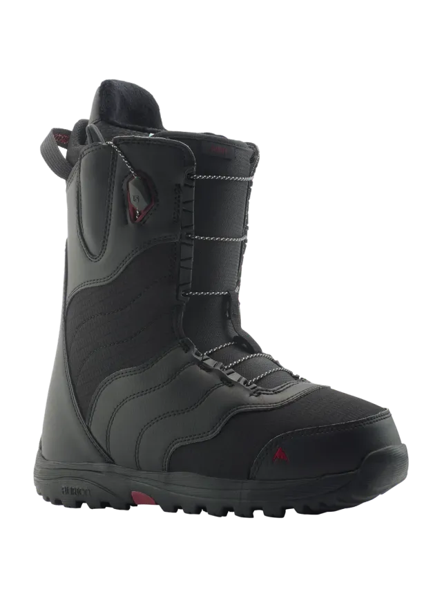 Burton Mint snowboardboots dam svart mjuk flex