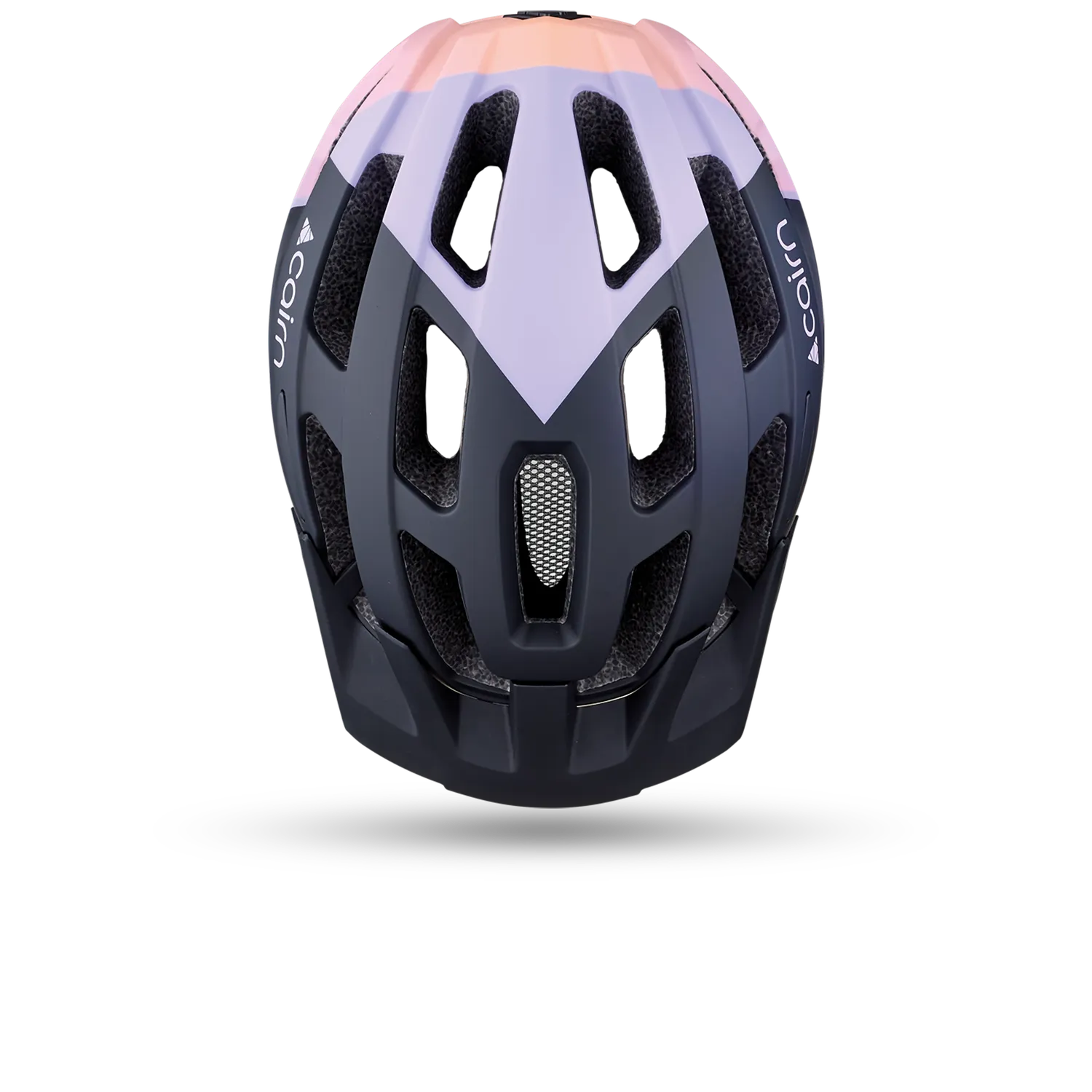 Cairn Prism XTR II cykelhjälm mat black lilac ventilerad