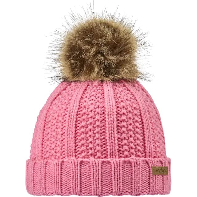 Cairn Zoe Hat J barnmössa Pink återvunnen varm