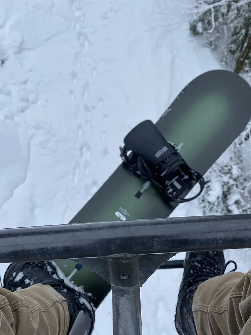 Burton Cartel X snowboardbindningar Marbled Stone