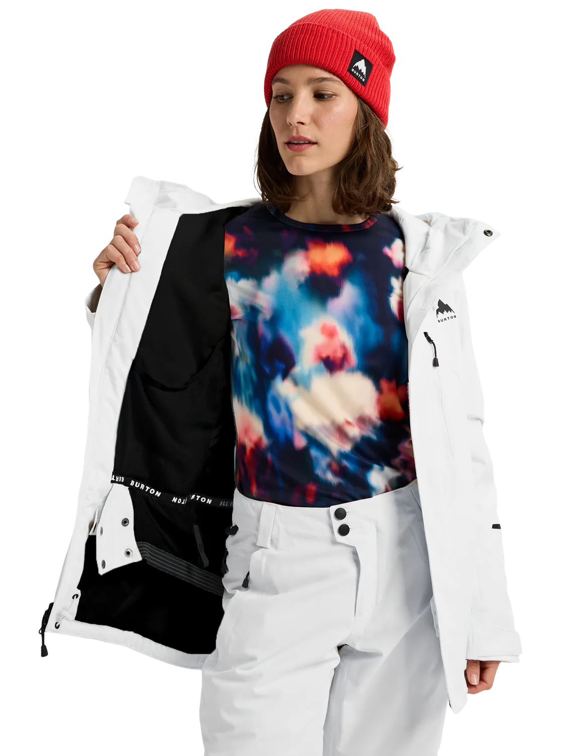 Burton Reserve 2L Insulated Stretch snowboardjacka Floral Blur varm