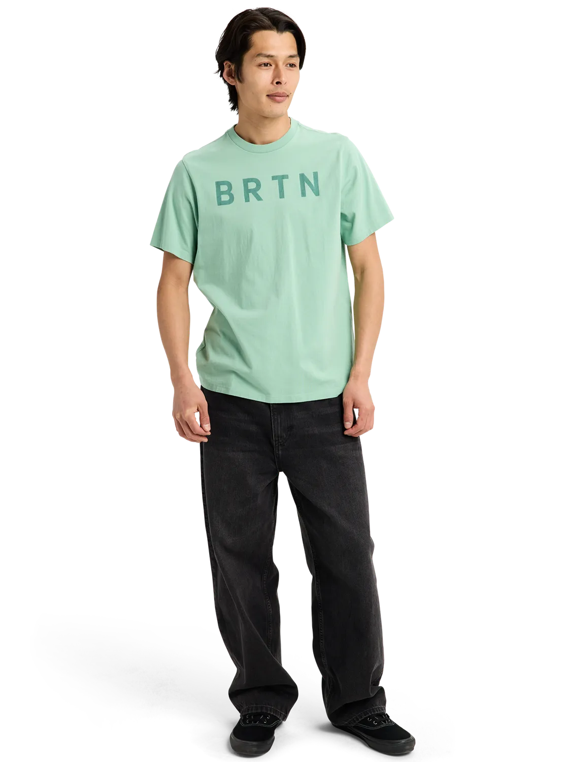 Burton BRTN t-shirt Soft Sage ekologisk bomull kort ärm