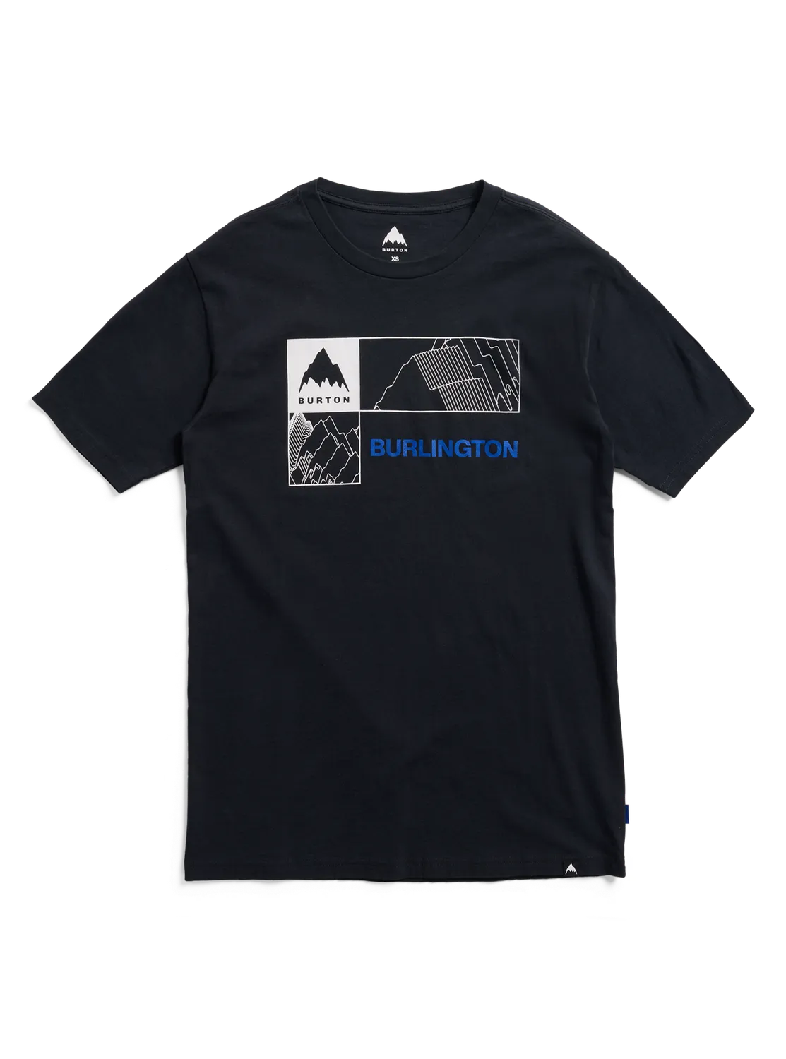 Burton Local t-shirt svart kort ärm mjuk bomull