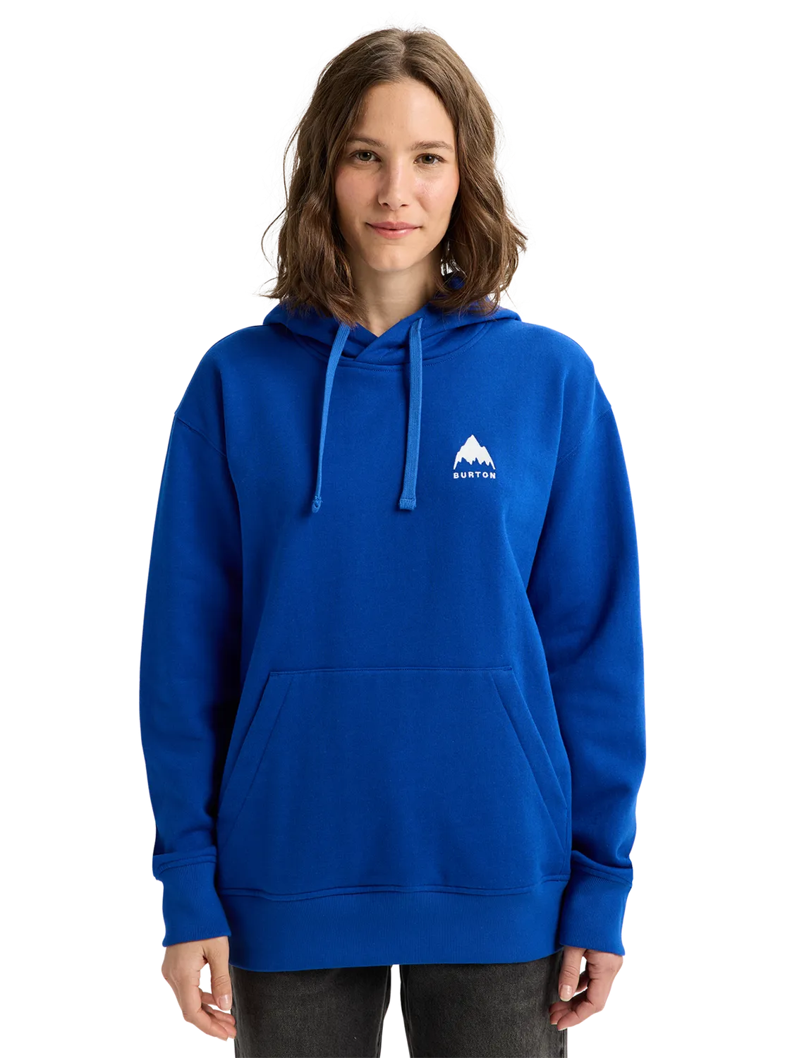 Burton Mountain Pullover huvtröja Jake Blue