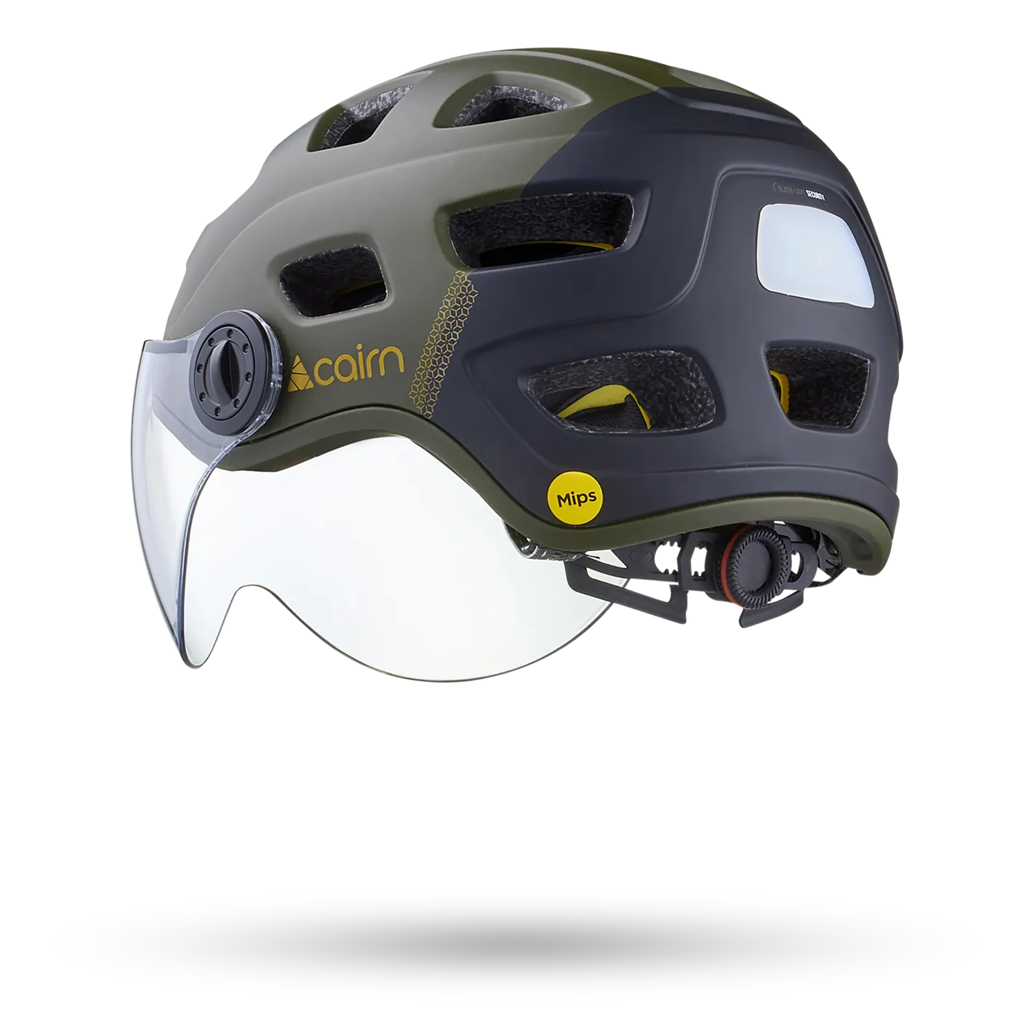 Cairn Quartz Visor MIPS cykelhjälm Forest Black M