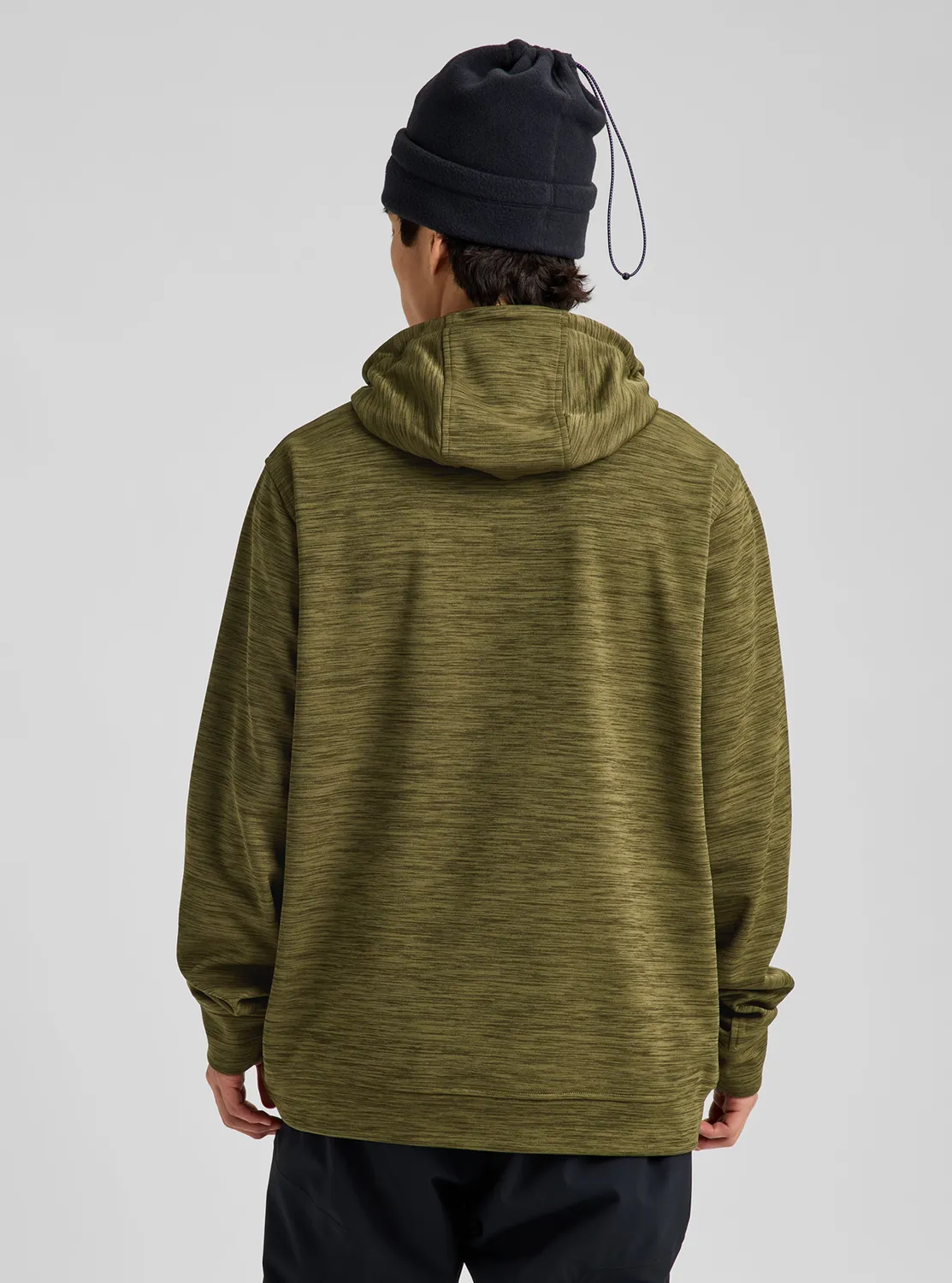 Burton Oak huvtröja Seersucker Camo herr fleece