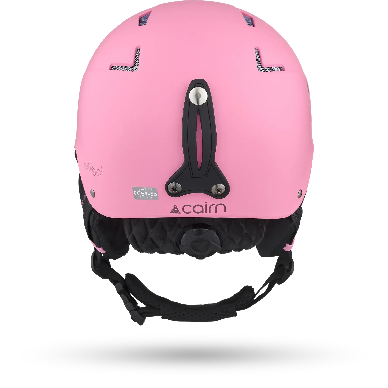Cairn Android J skidhjälm Mat Pink barn ABS
