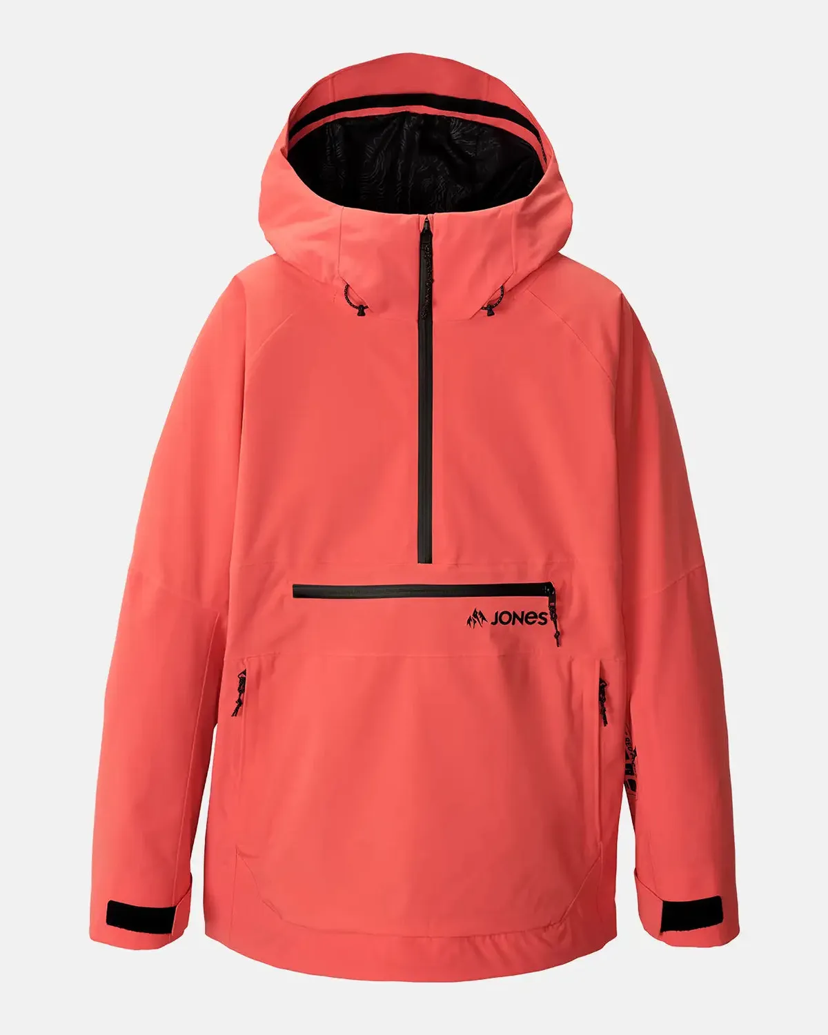Jones MTN Surf Recycled Anorak 2026 anorak dam Deep Coral 20K