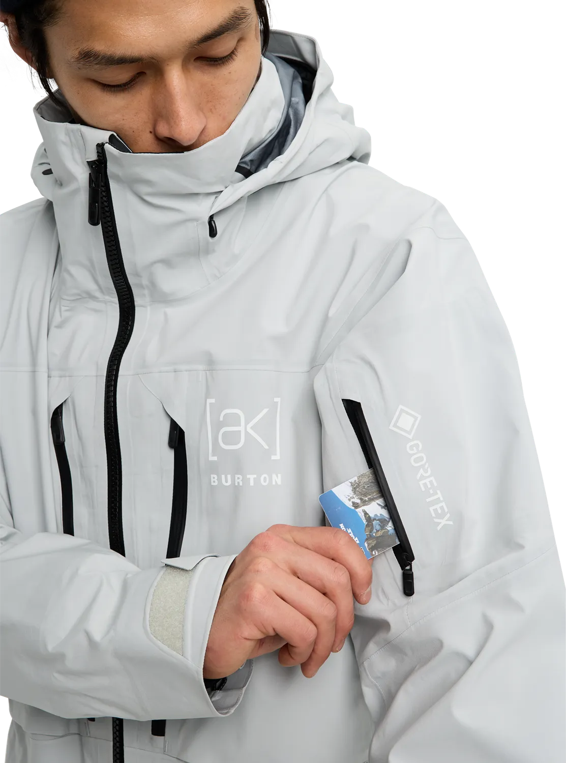 Burton [ak] Hover GORE-TEX jacka Gray Cloud