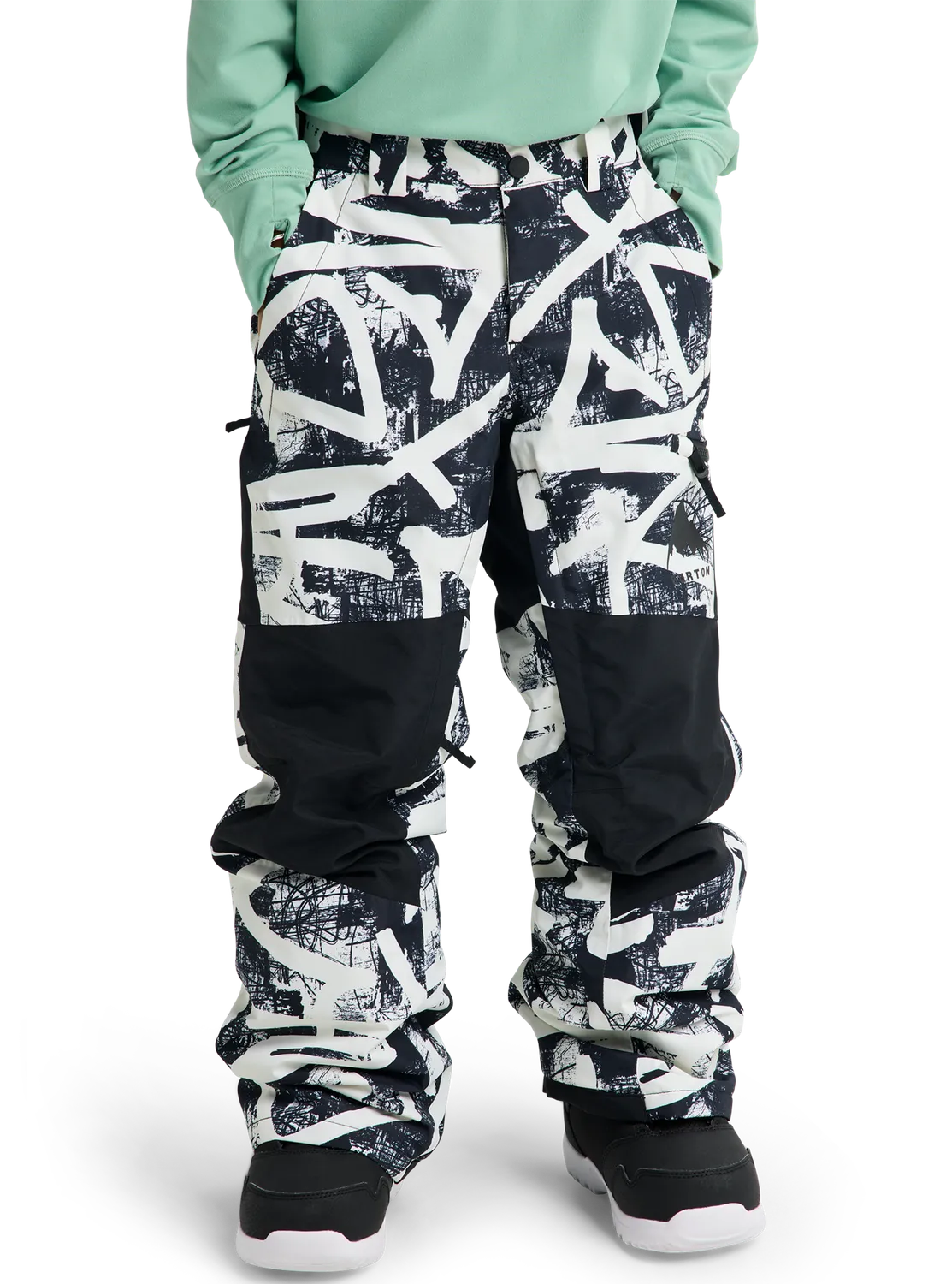 Burton Skylar skidbyxor barn Imperial Purple förstärkta