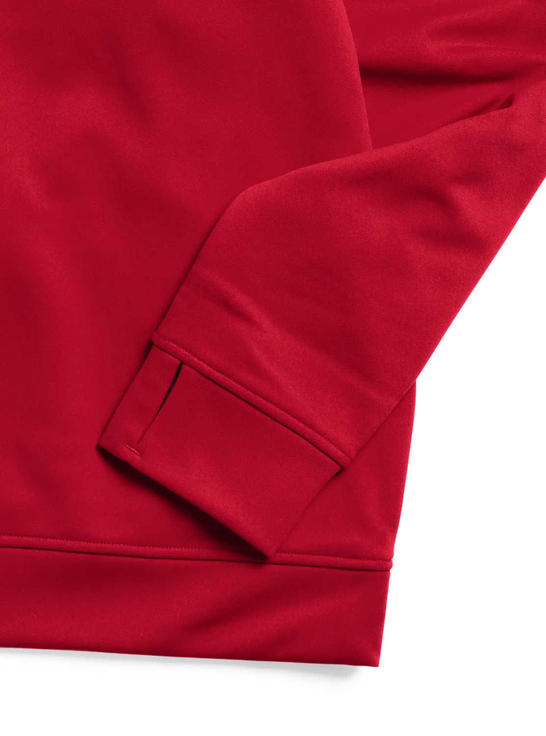 Burton Oak Pullover Crew fleecetröja Geranium Red avslappnad
