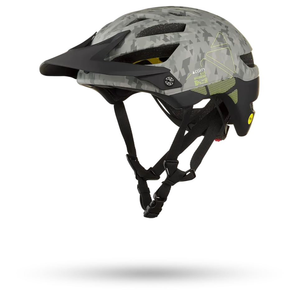 Cairn Rift MIPS Mat Khaki Camo cykelhjälm ventilerad