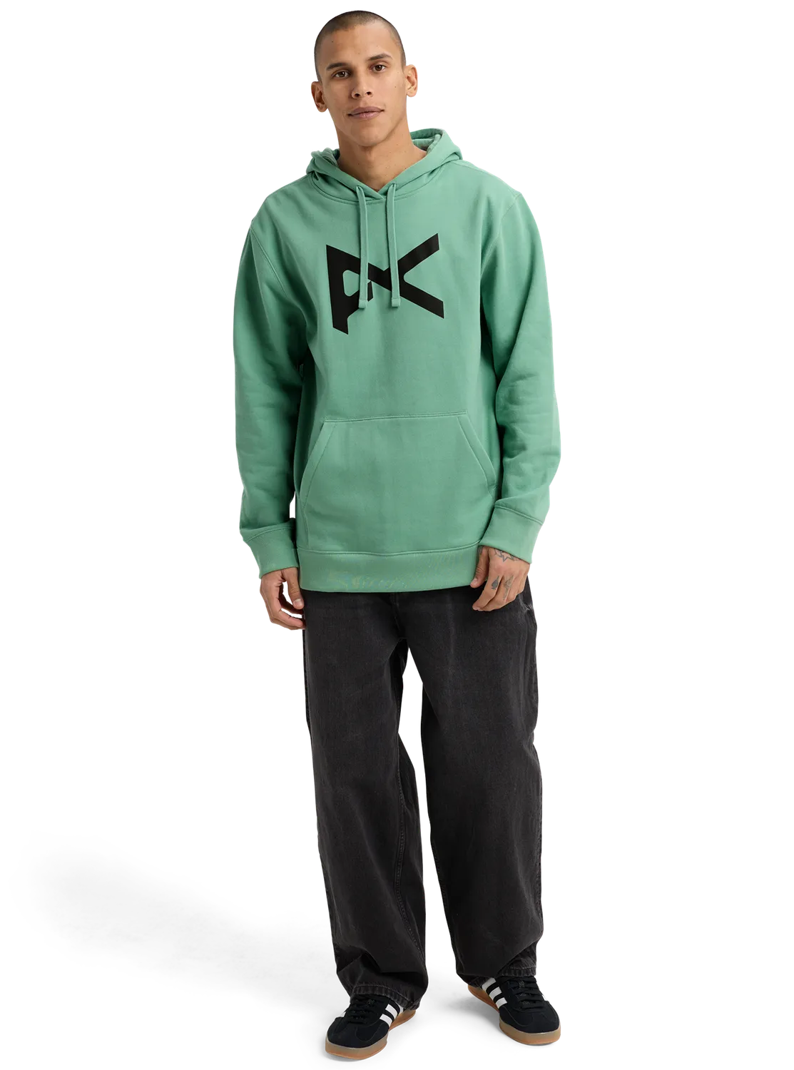 Burton Anon Pullover Hoodie huvtröja Soft Sage ekologisk