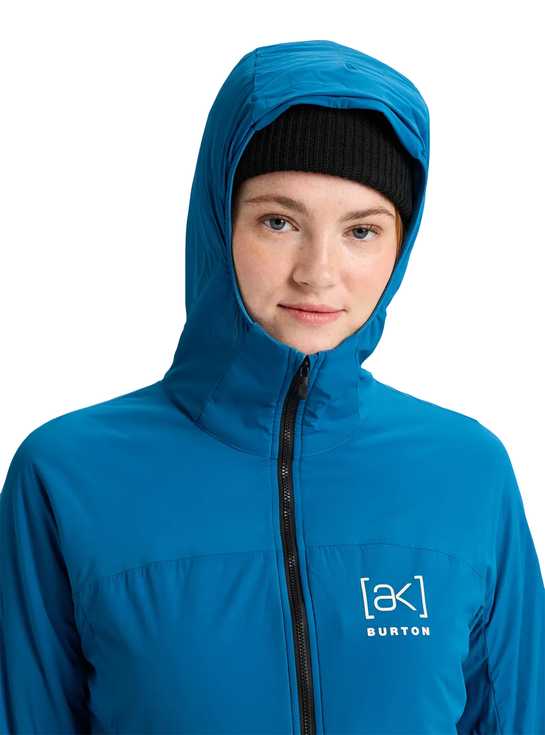 Burton [ak] Helium Hooded mellanjacka dam Blue Teal
