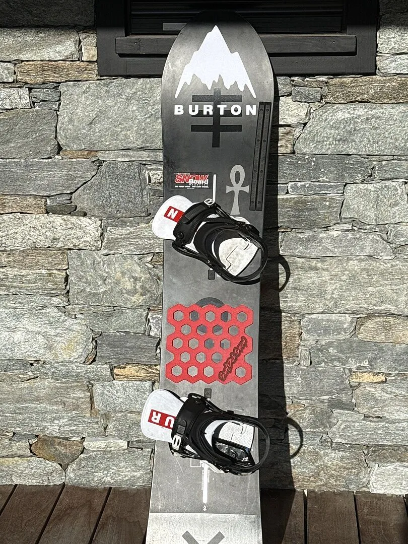 Burton Over-The-Toe tårem snowboardbindning svart M