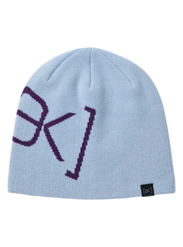 Burton [ak] Logo Beanie mössa Rum Raisin återvunnen
