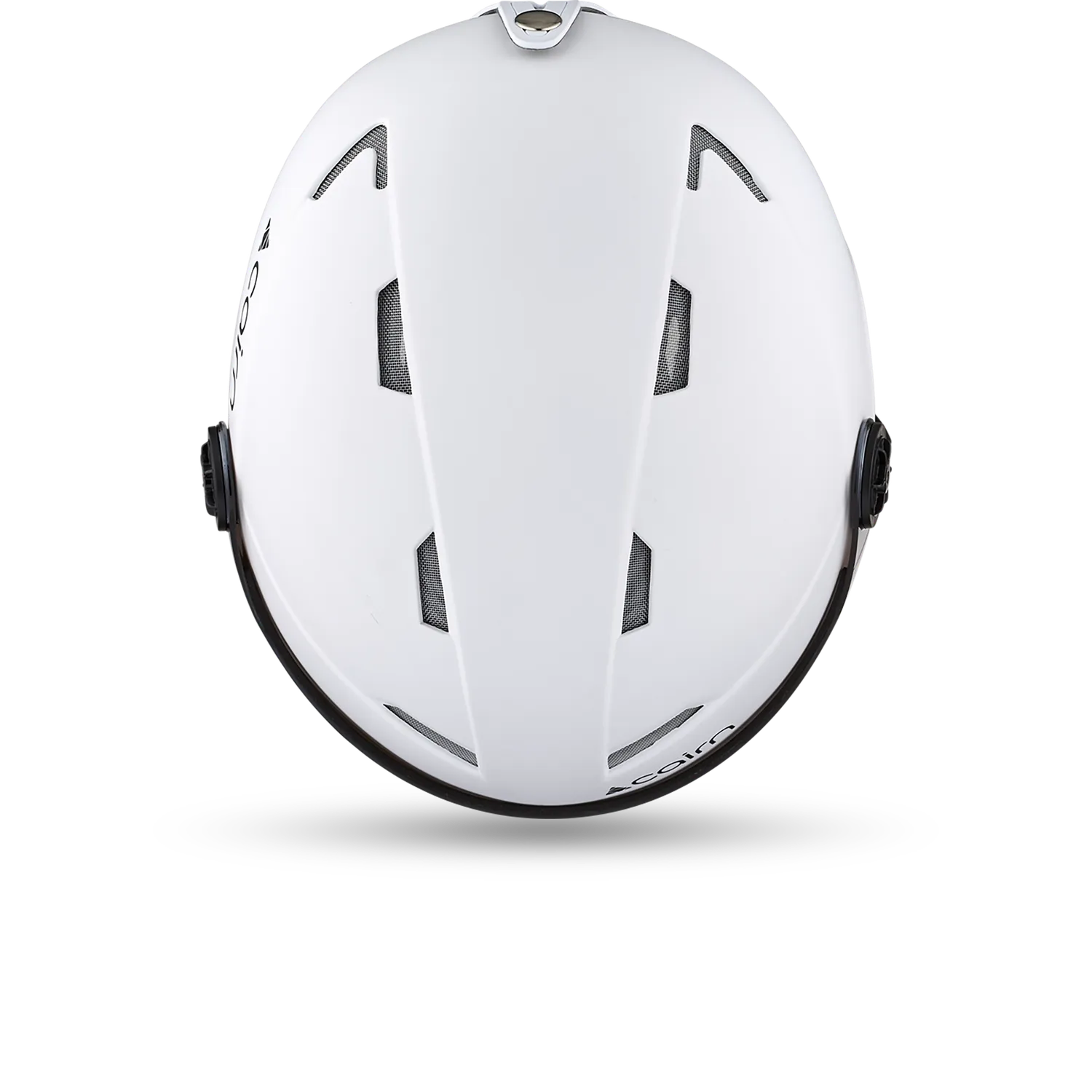 Cairn Android Visor J skidhjälm white visirhjälm barn