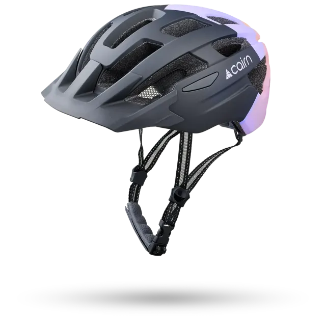 Cairn Prism XTR II J cykelhjälm junior svart lila S