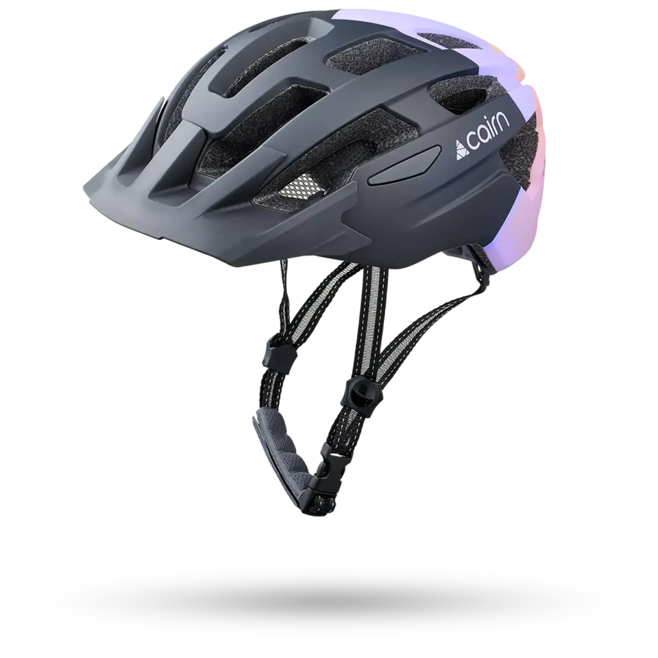 Cairn Prism XTR II J cykelhjälm junior svart lila S