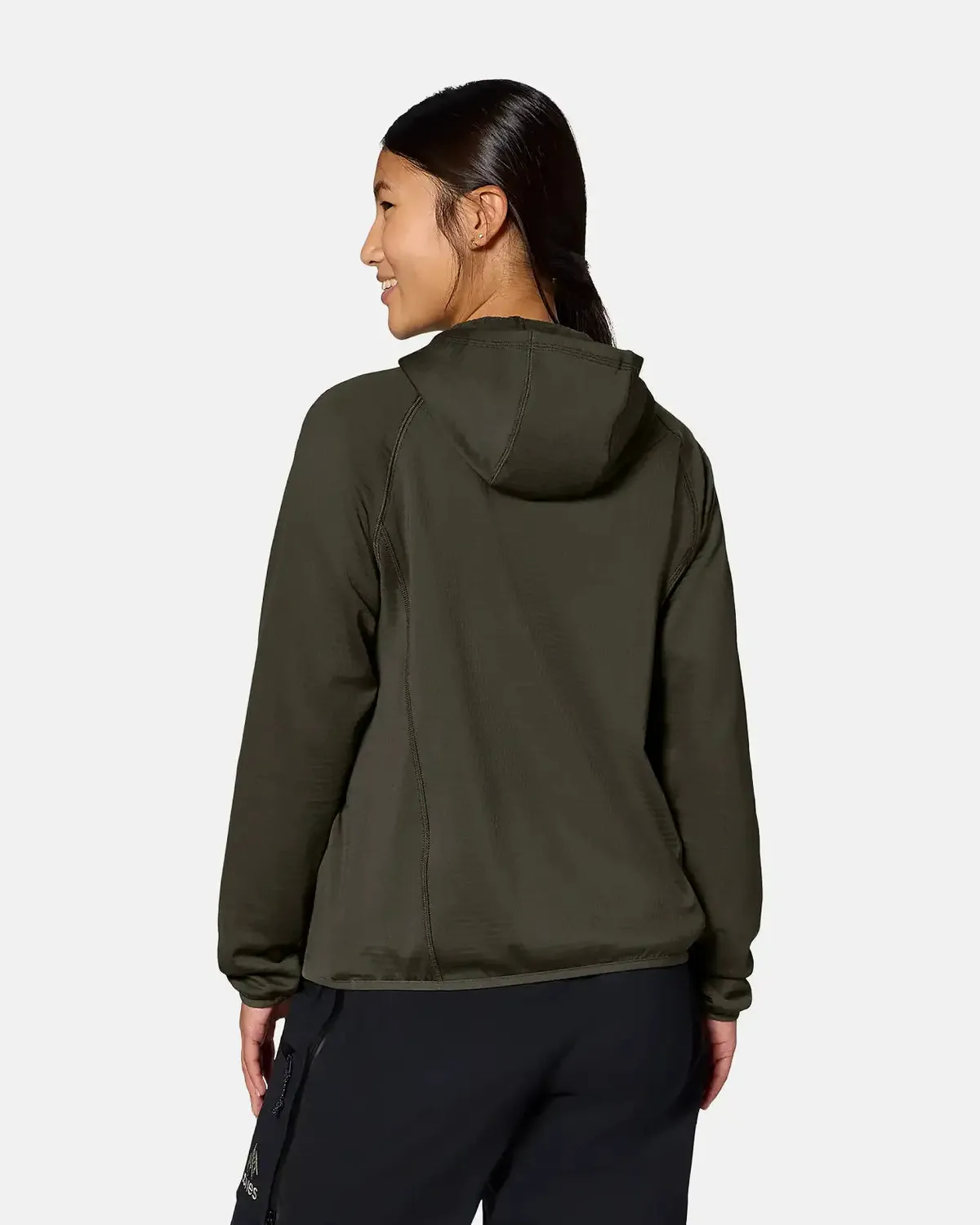 Jones Flagship Grid Fleece Hoodie Dam Lätt