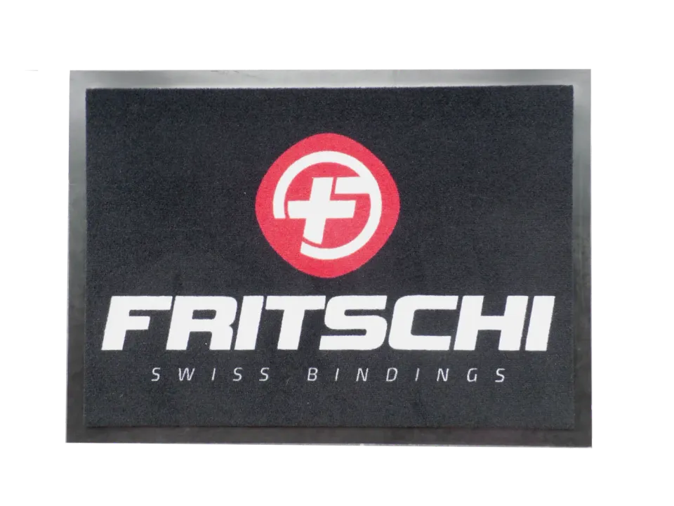 Fritschi Fussmatte dörrmatta svart logotyp