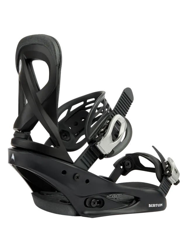 Burton Scribe snowboardbindning dam svart S