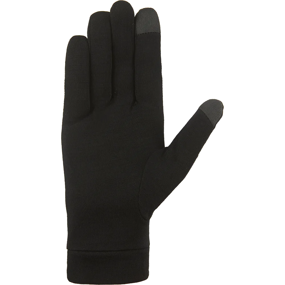 Cairn Merinos Touch handskar svart merinoull