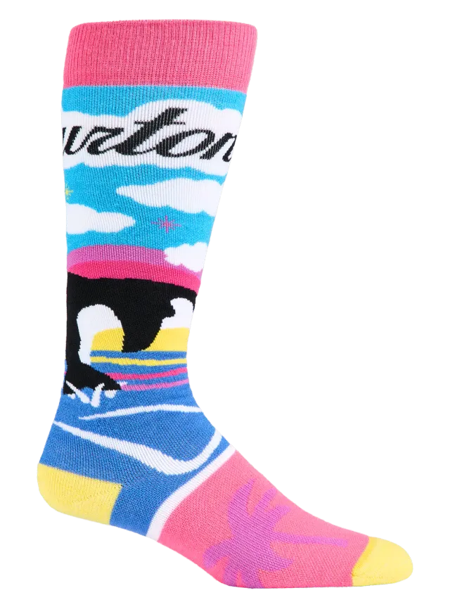 Burton Party Lap snowboardsockor PBJ Time merino