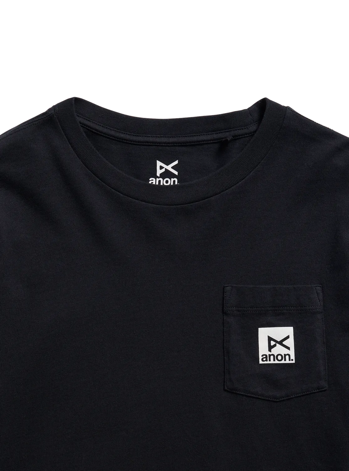 Burton Anon Long Sleeve T-Shirt True Black S-XL ekologisk