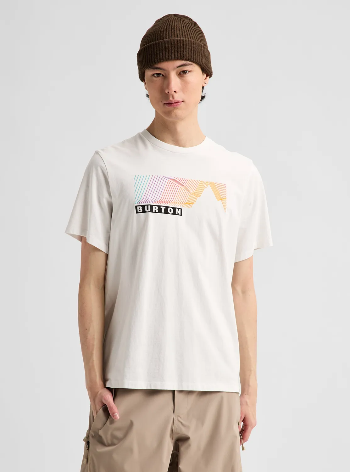 Burton Elmore t-shirt kort ärm svart ekologisk bomull
