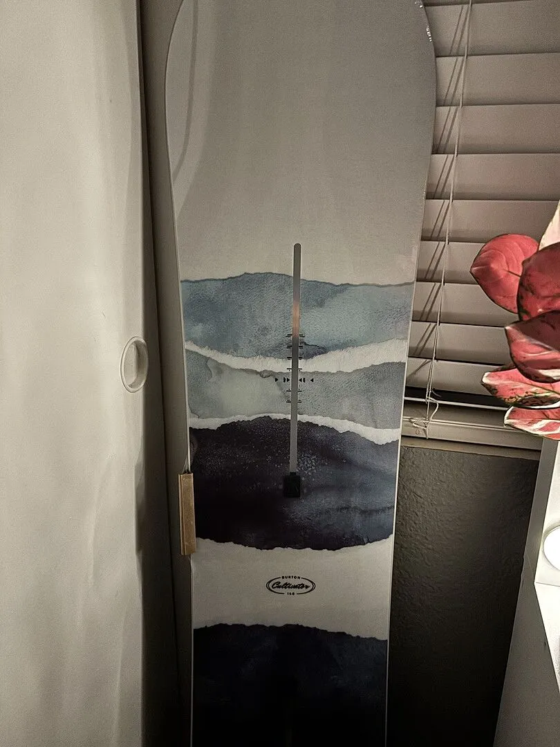 Burton Cultivator Flat Top snowboard 155 twin mjuk