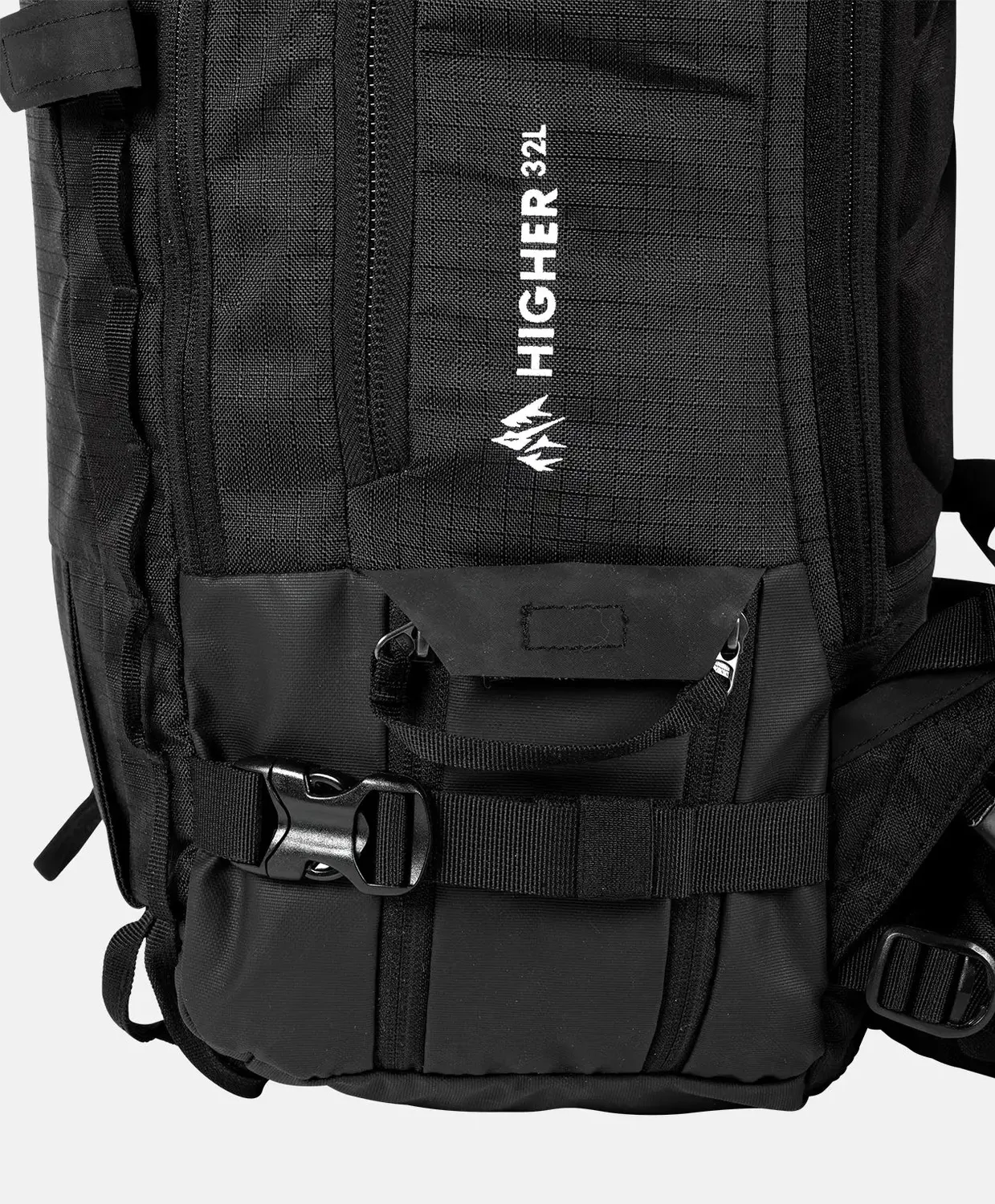 Jones Higher 32L ryggsäck Stealth Black teknisk tur