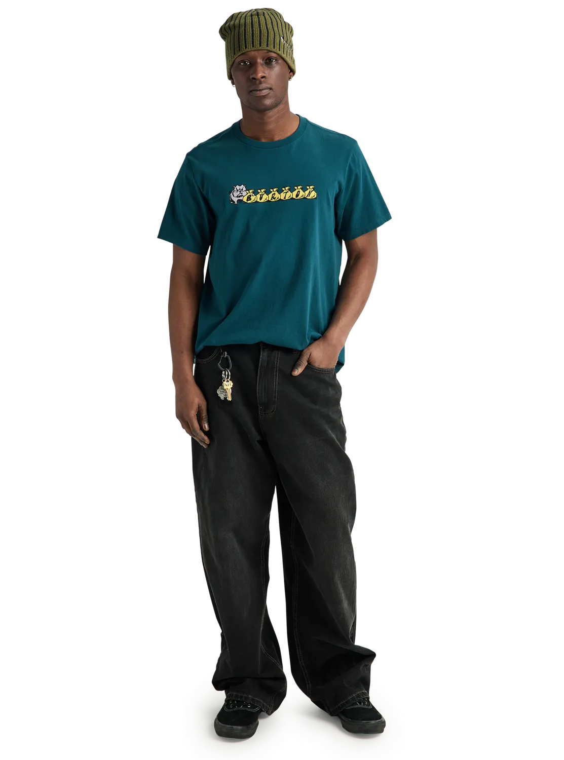 Burton Ransacked T-shirt Atlantic Teal ekologisk bomull
