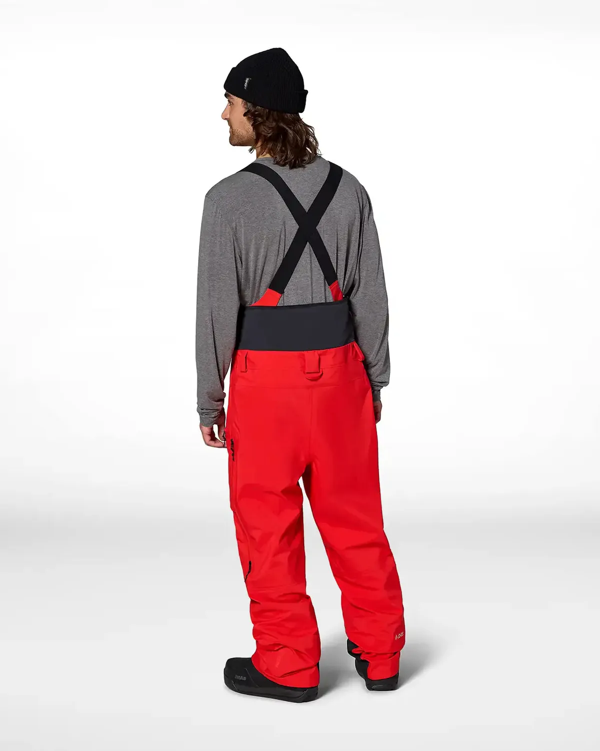 Jones Higher GORE-TEX 3L hängselbyxor herr röd