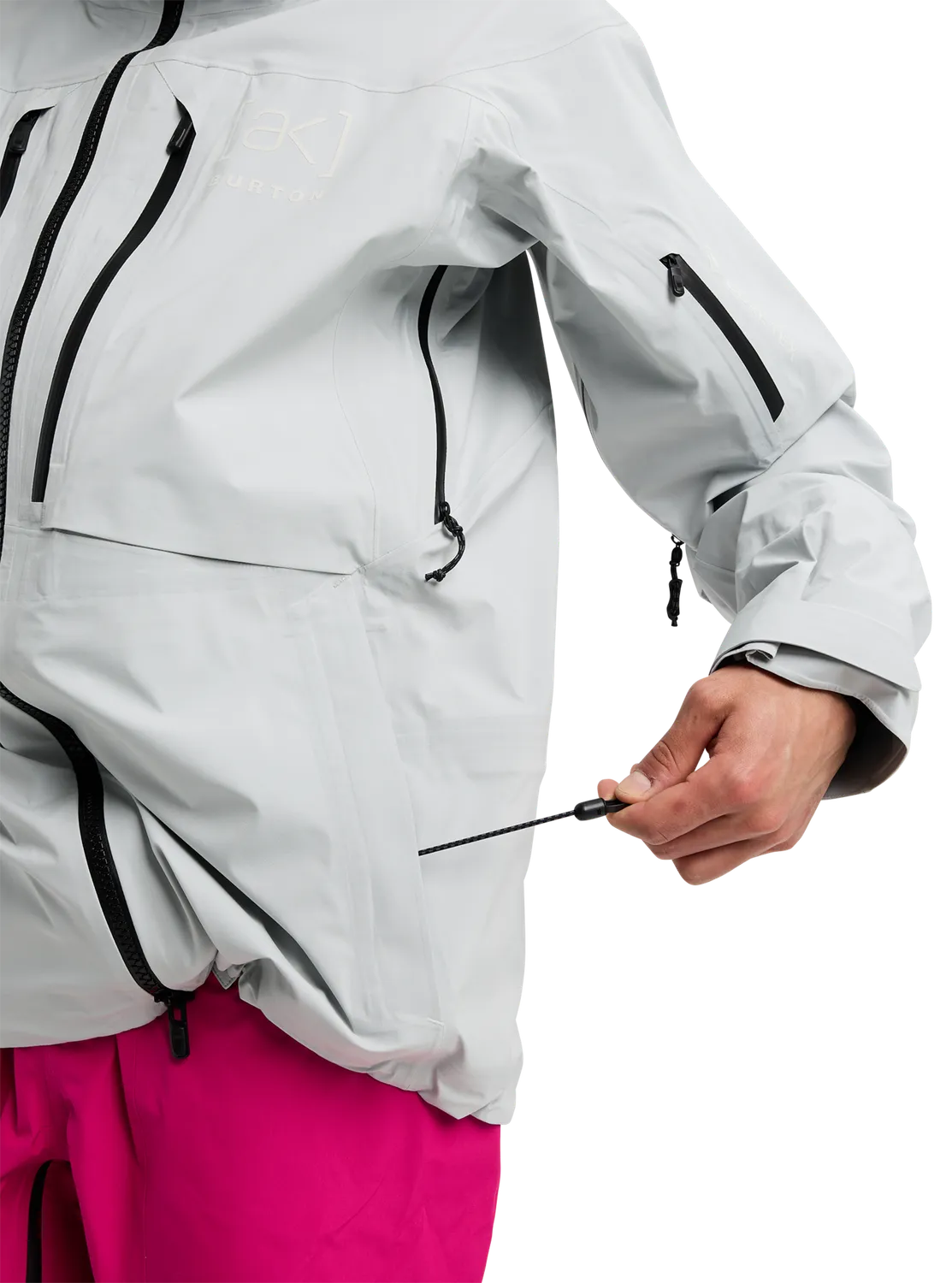 Burton [ak] Hover GORE-TEX jacka Gray Cloud