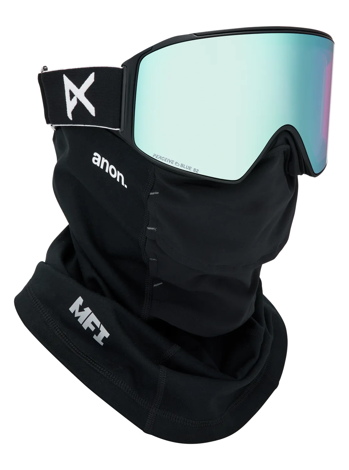 Anon M4 Cylindrical skidglasögon Black extra lins