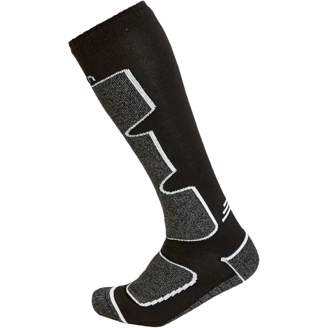 Cairn Sport Spirit Tech skidstrumpor Black White merinoull