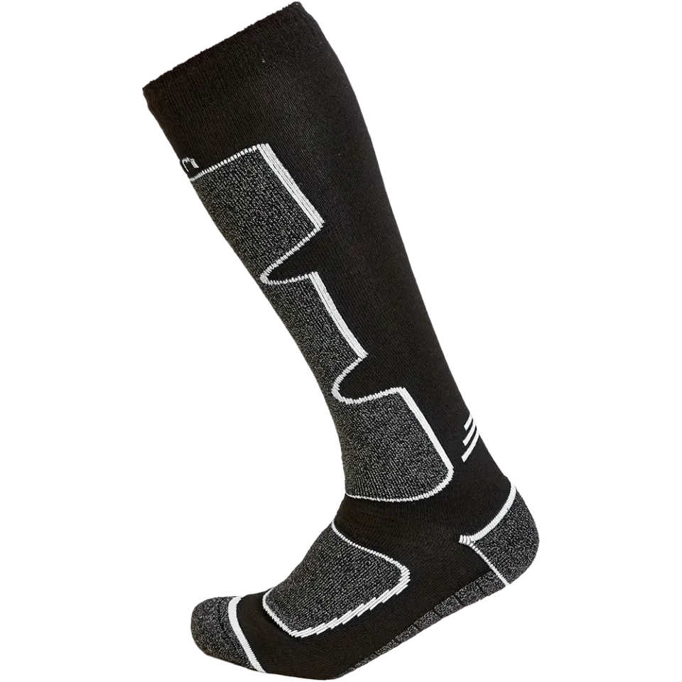 Cairn Sport Spirit Tech skidstrumpor Black White merinoull
