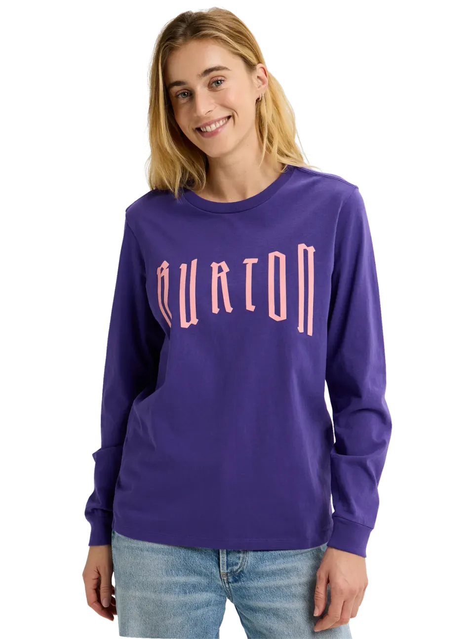 Burton Chinclip Long Sleeve T-shirt Prism Violet ekologisk